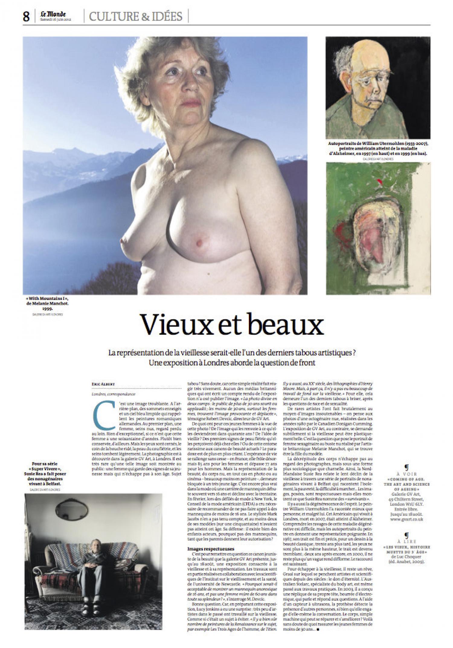 Le Monde Article Coming of Age